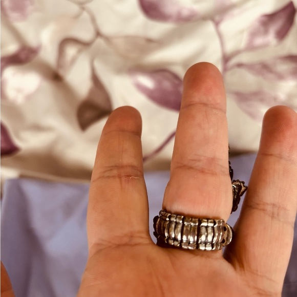 Green Lizard Reptile Ring - Picture 3 of 3